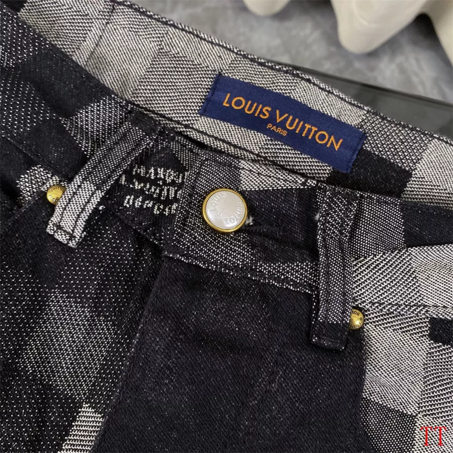 Stylish 5144 Louis Vuitton LV Jeans For Unisex