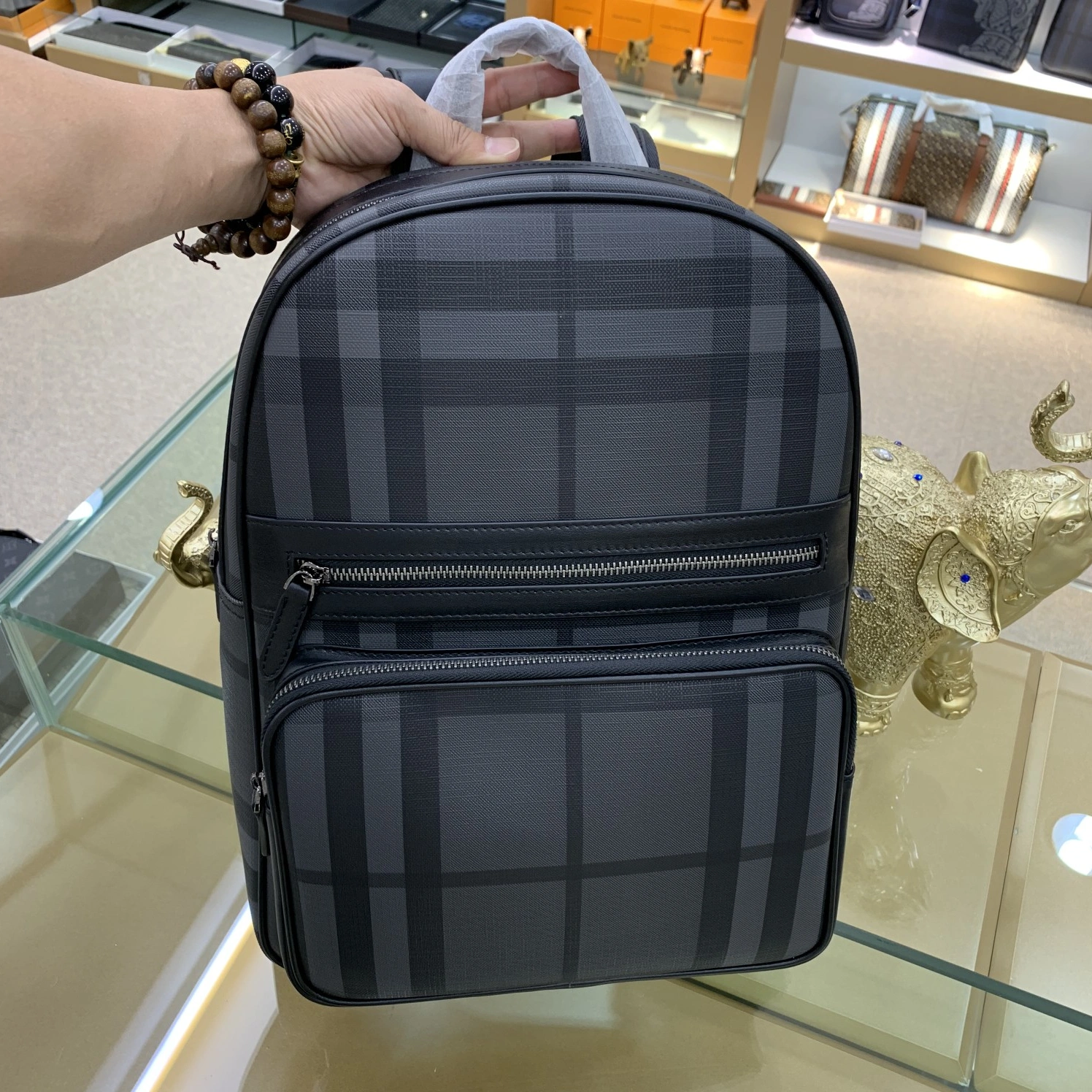 Stylish 5291 Burberry AAA Man Backpacks
