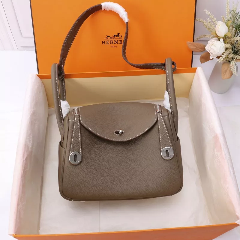 Stylish 547 Hermes AAA Quality Handbags In Silver For Women
