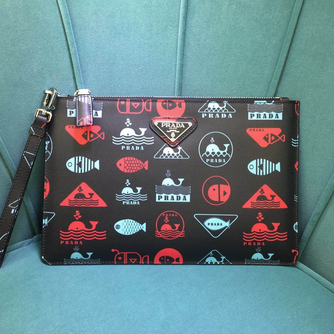 Stylish 5635 Prada AAA Man Wallets