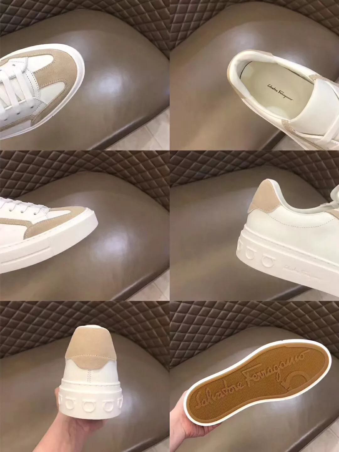 Stylish 5887 Salvatore Ferragamo Casual Shoes For Men