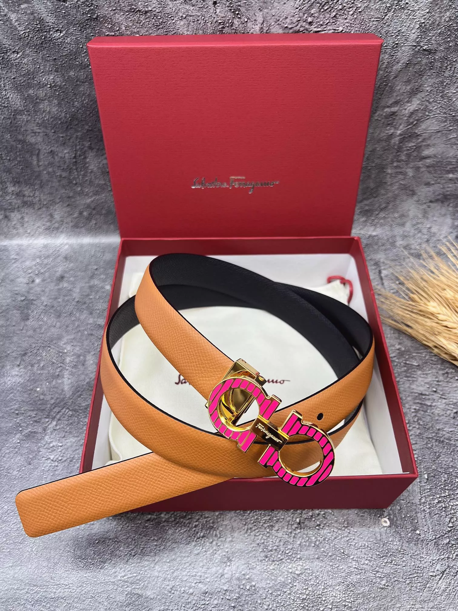 Stylish 601 Salvatore Ferragamo AAA Quality Belts In 2.5cm For Women