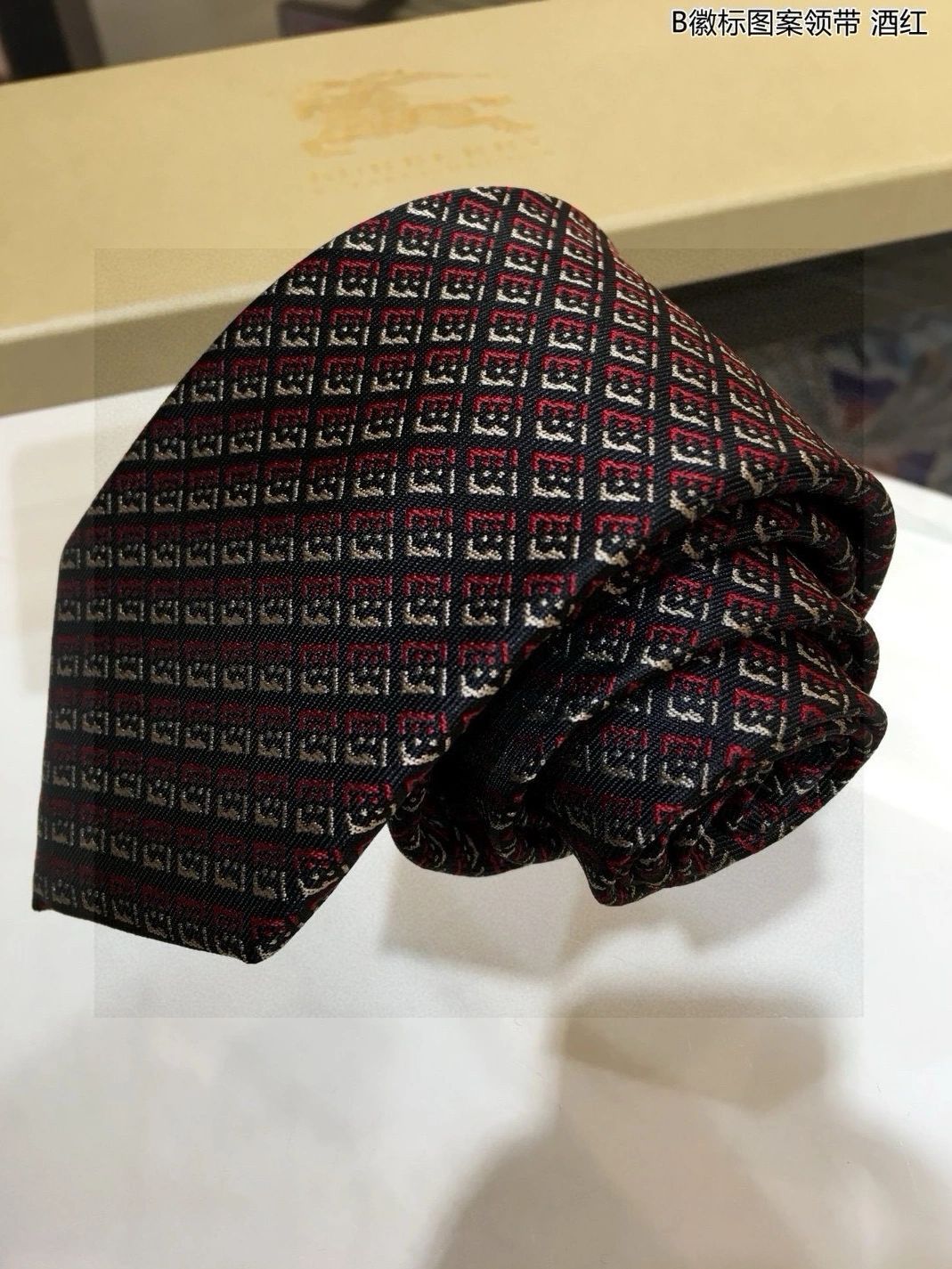 Stylish 6114 Burberry Necktie For Men