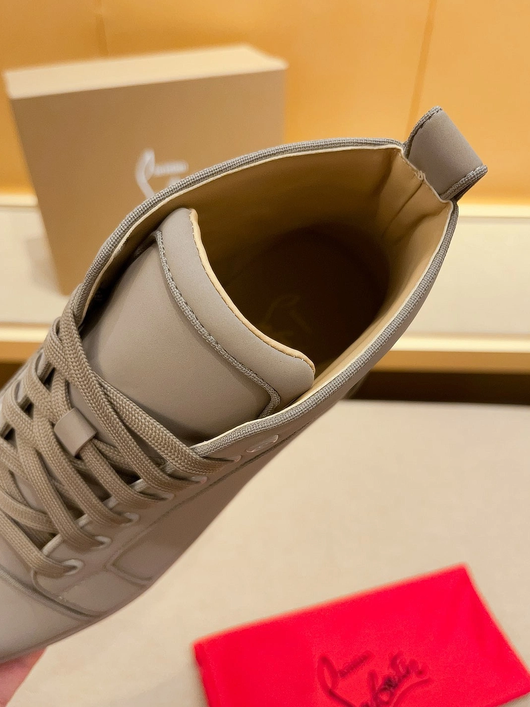 Stylish 6115 Christian Louboutin High Top Shoes For Men