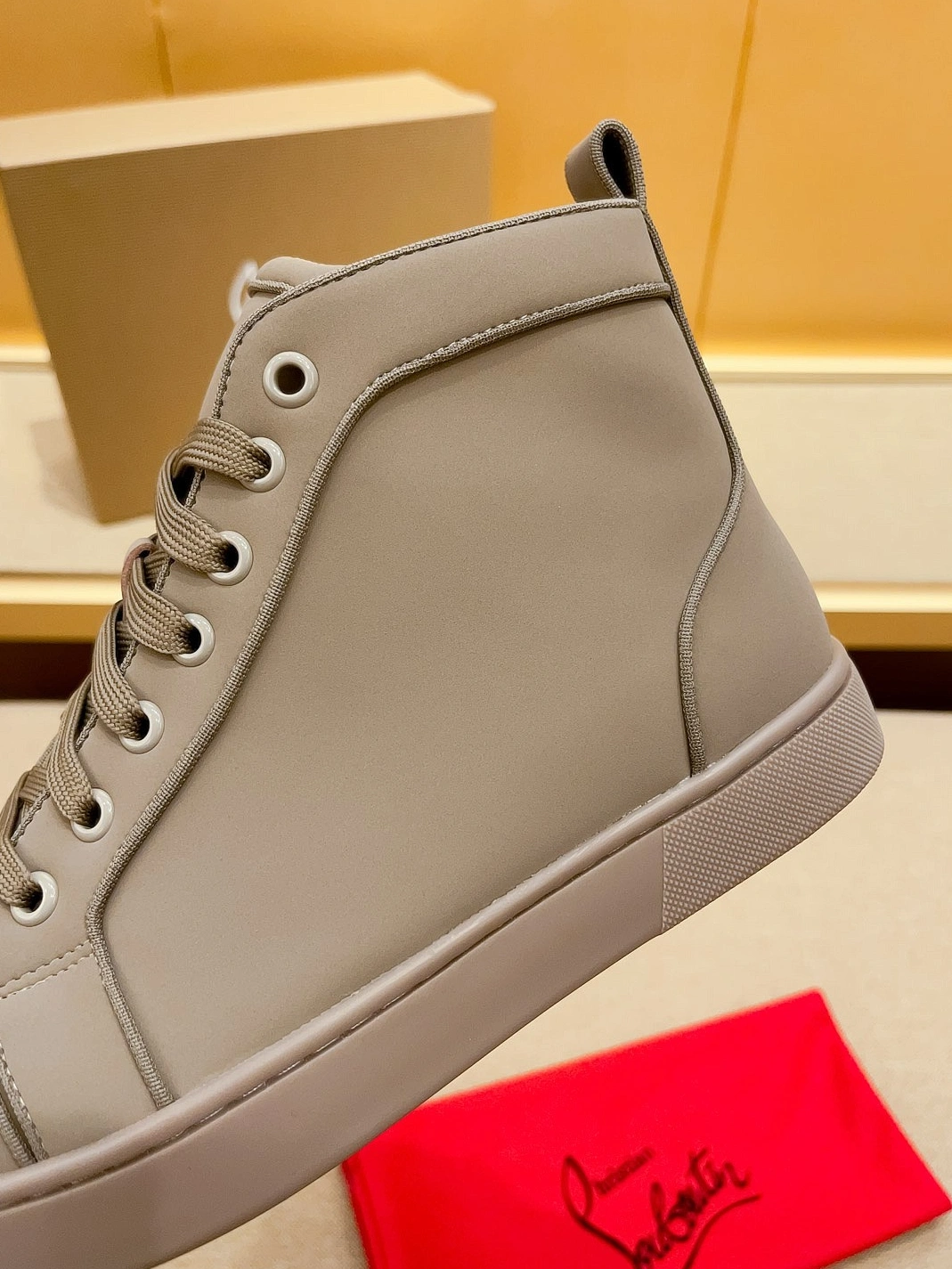 Stylish 6115 Christian Louboutin High Top Shoes For Men