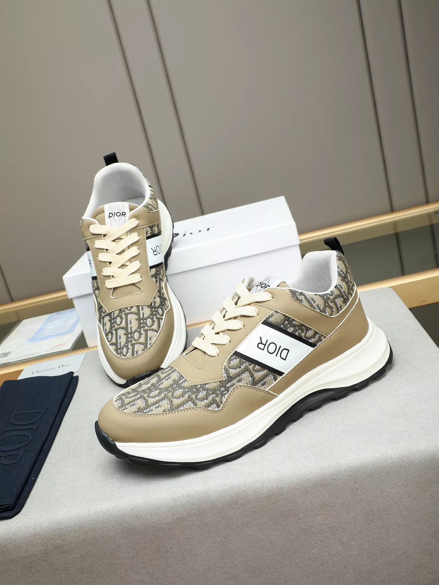 Stylish 6305 Christian Dior Casual Shoes For Men