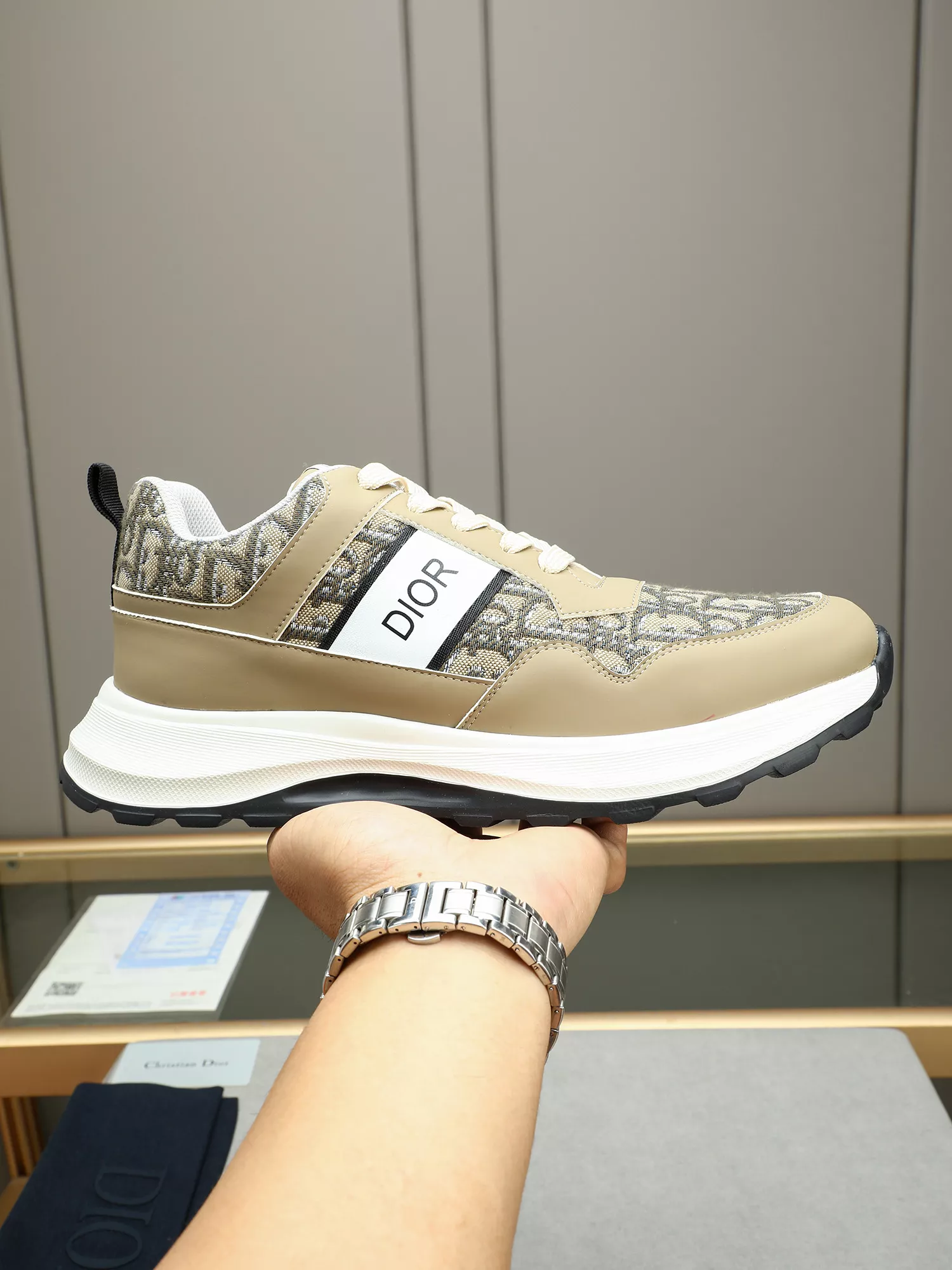 Stylish 6305 Christian Dior Casual Shoes For Men
