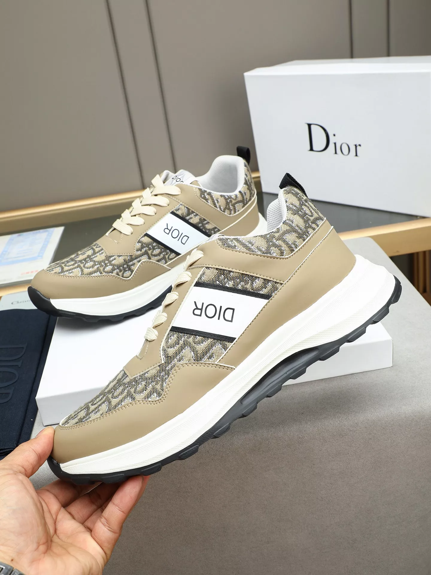 Stylish 6305 Christian Dior Casual Shoes For Men