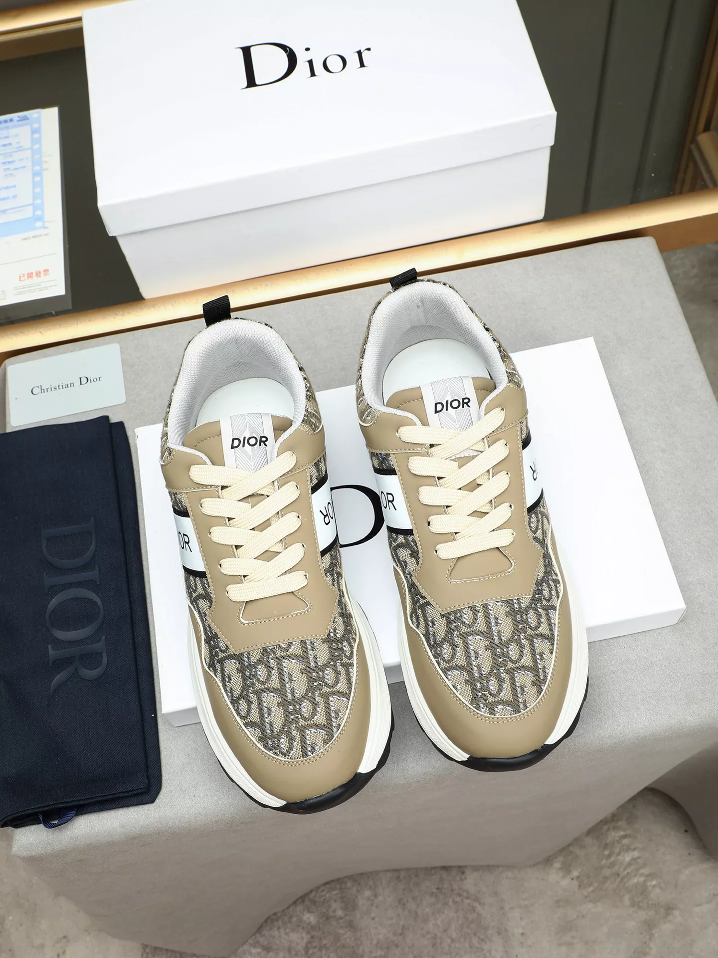 Stylish 6305 Christian Dior Casual Shoes For Men