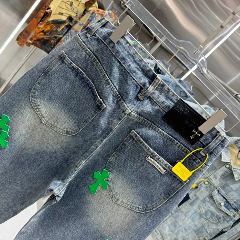 Stylish 6309 Chrome Hearts Jeans For Unisex