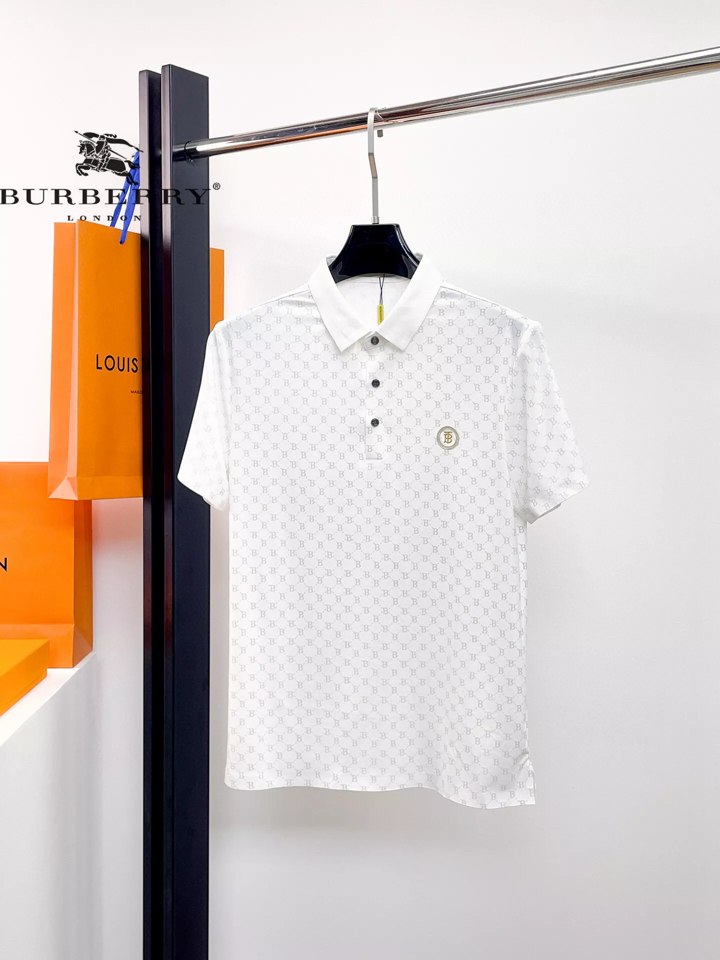Stylish 6421 Burberry T-Shirts Short Sleeved For Men