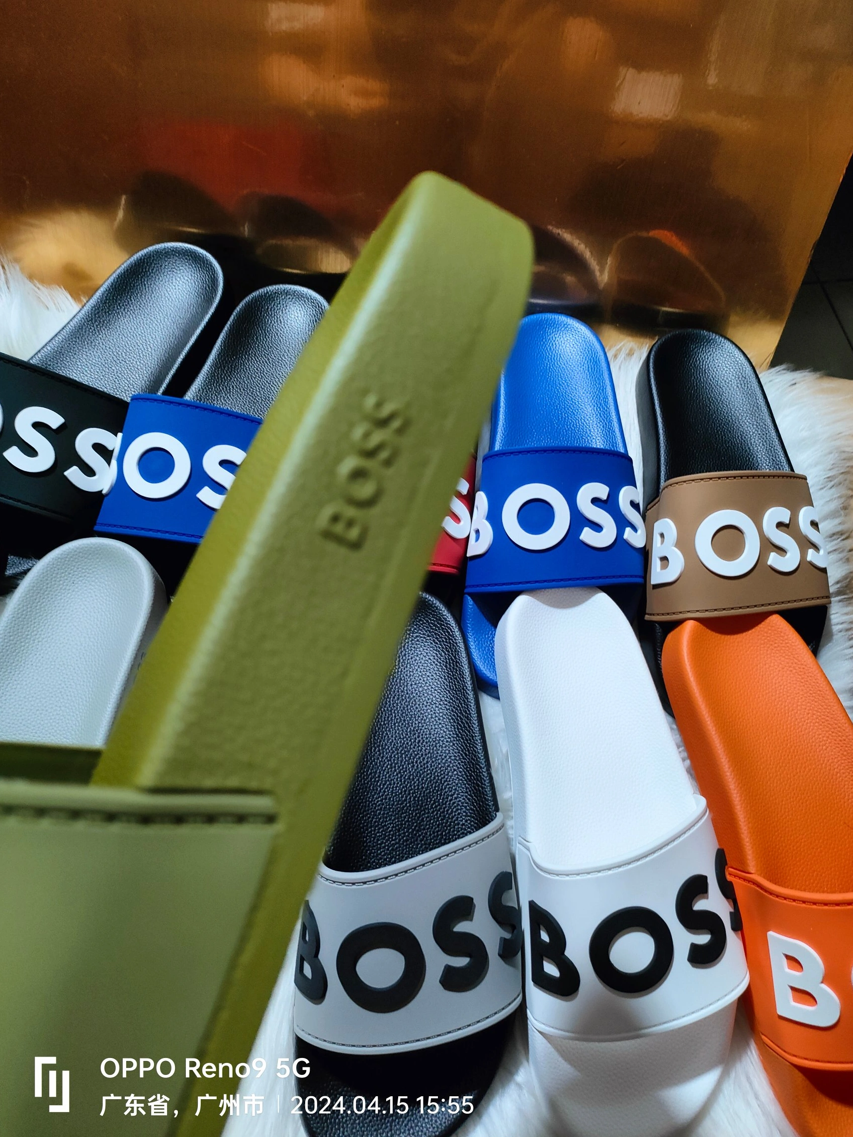 Stylish 6443 Boss Slippers For Men