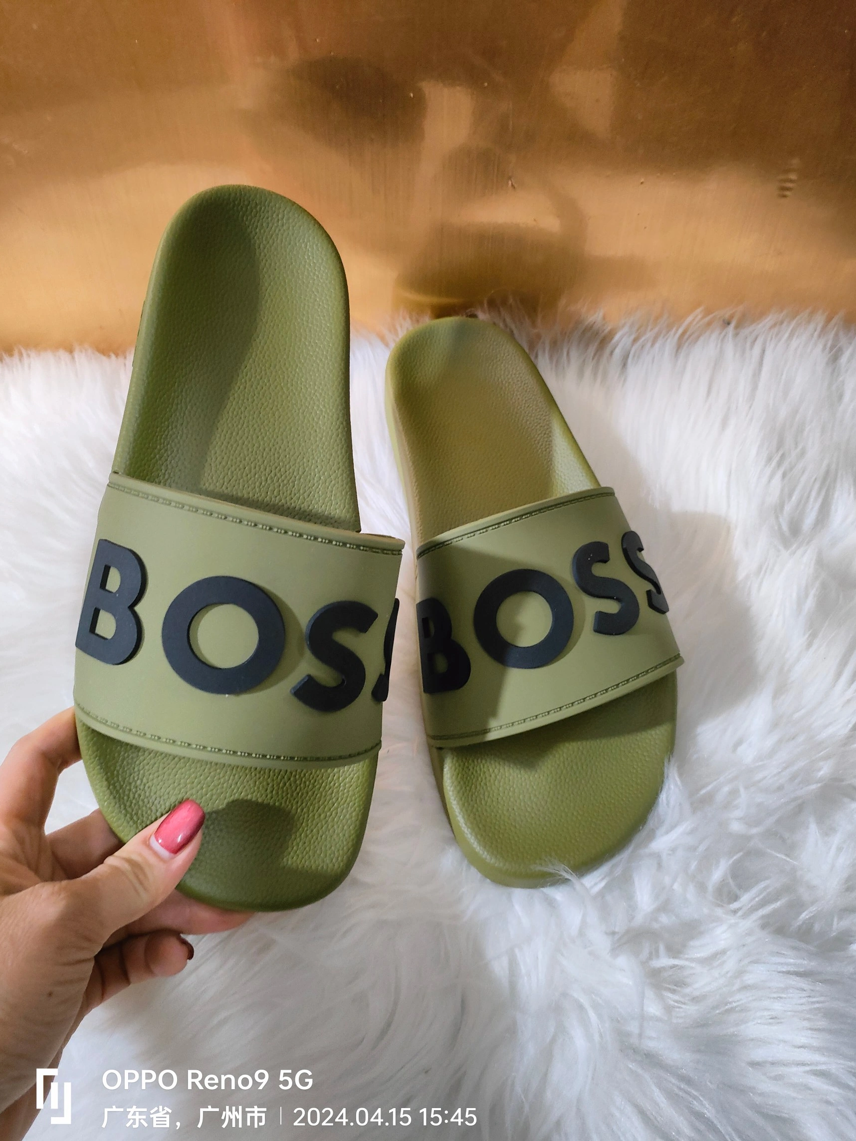 Stylish 6443 Boss Slippers For Men