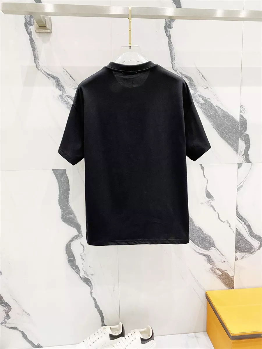 Stylish 6714 Prada T-Shirts Short Sleeved For Unisex