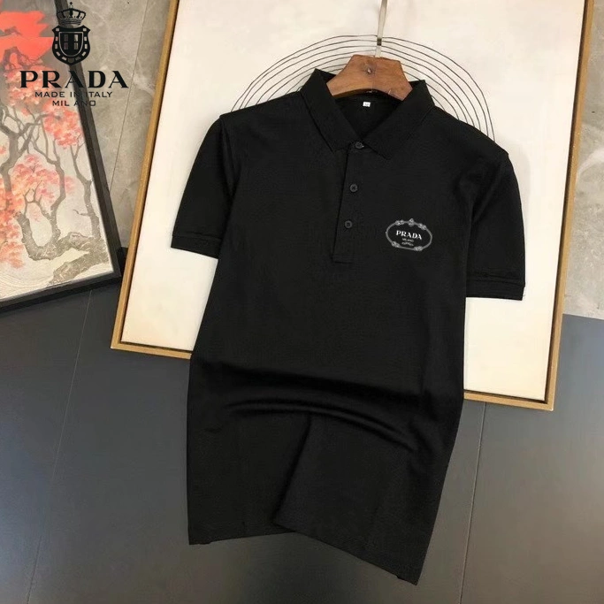 Stylish 706 Prada T-Shirts Short Sleeved For Men