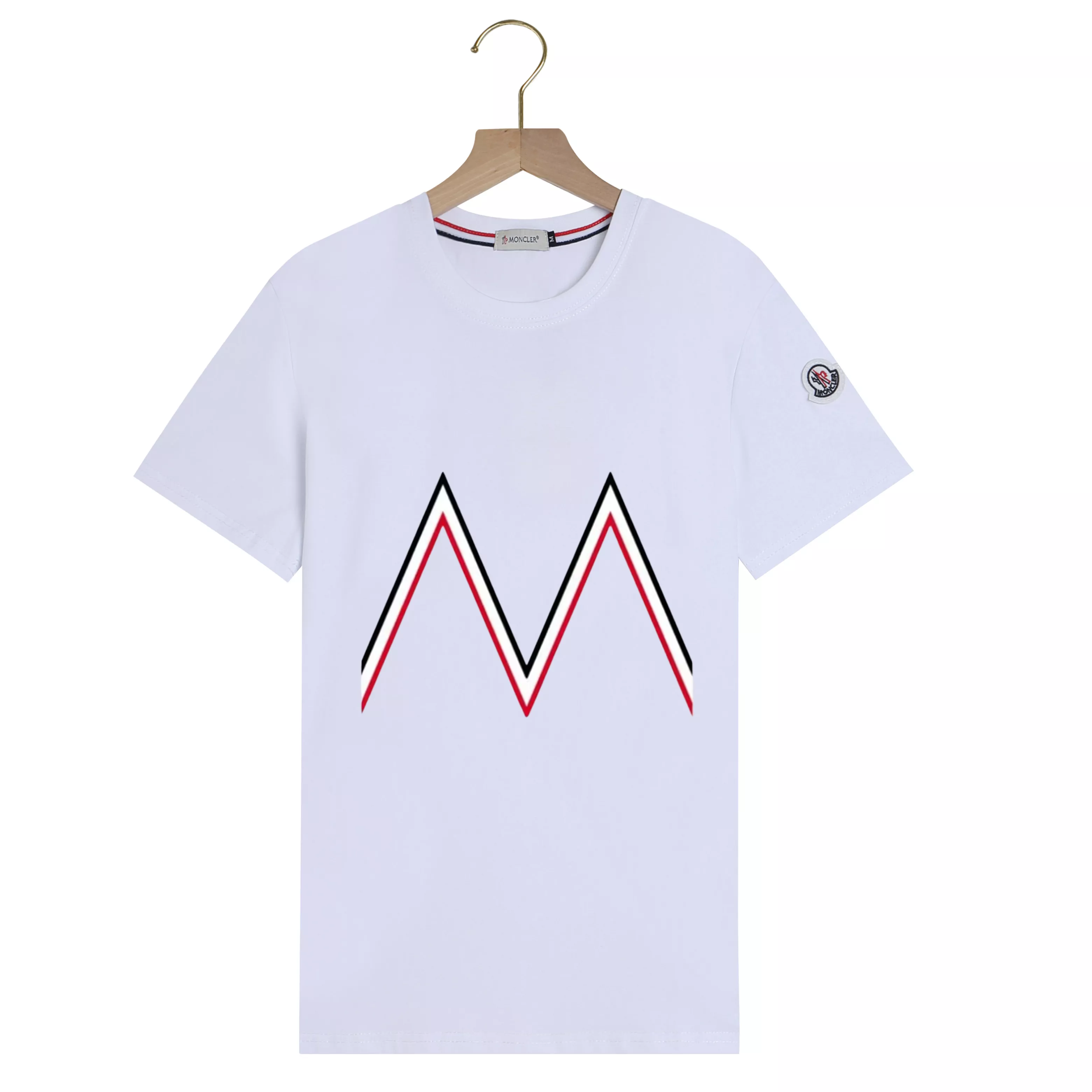 Stylish 7144 Moncler T-Shirts Short Sleeved For Men
