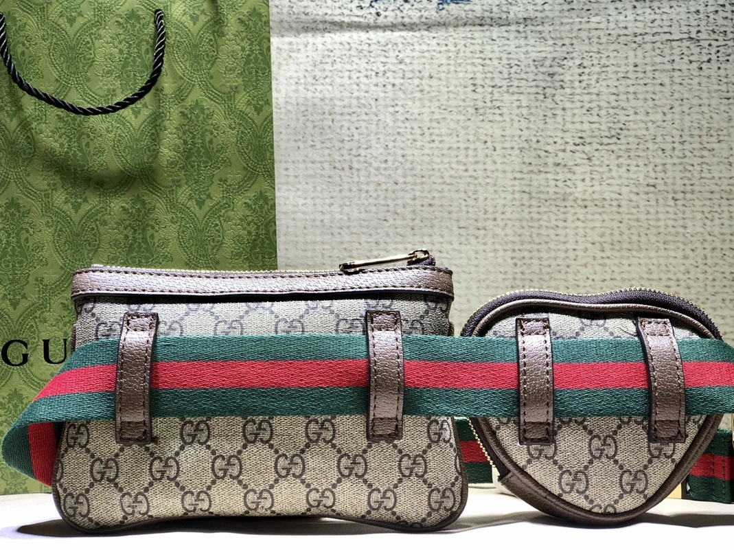 Stylish 727 Gucci AAA Quality Belt Bags For Unisex
