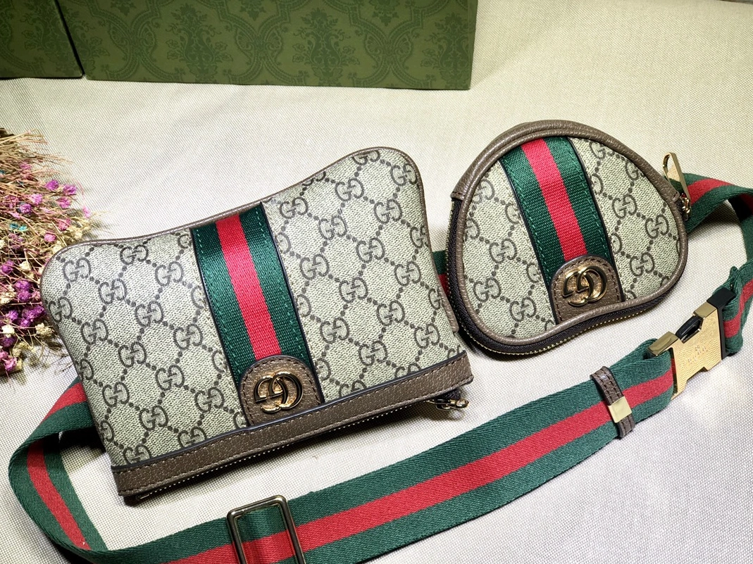 Stylish 727 Gucci AAA Quality Belt Bags For Unisex