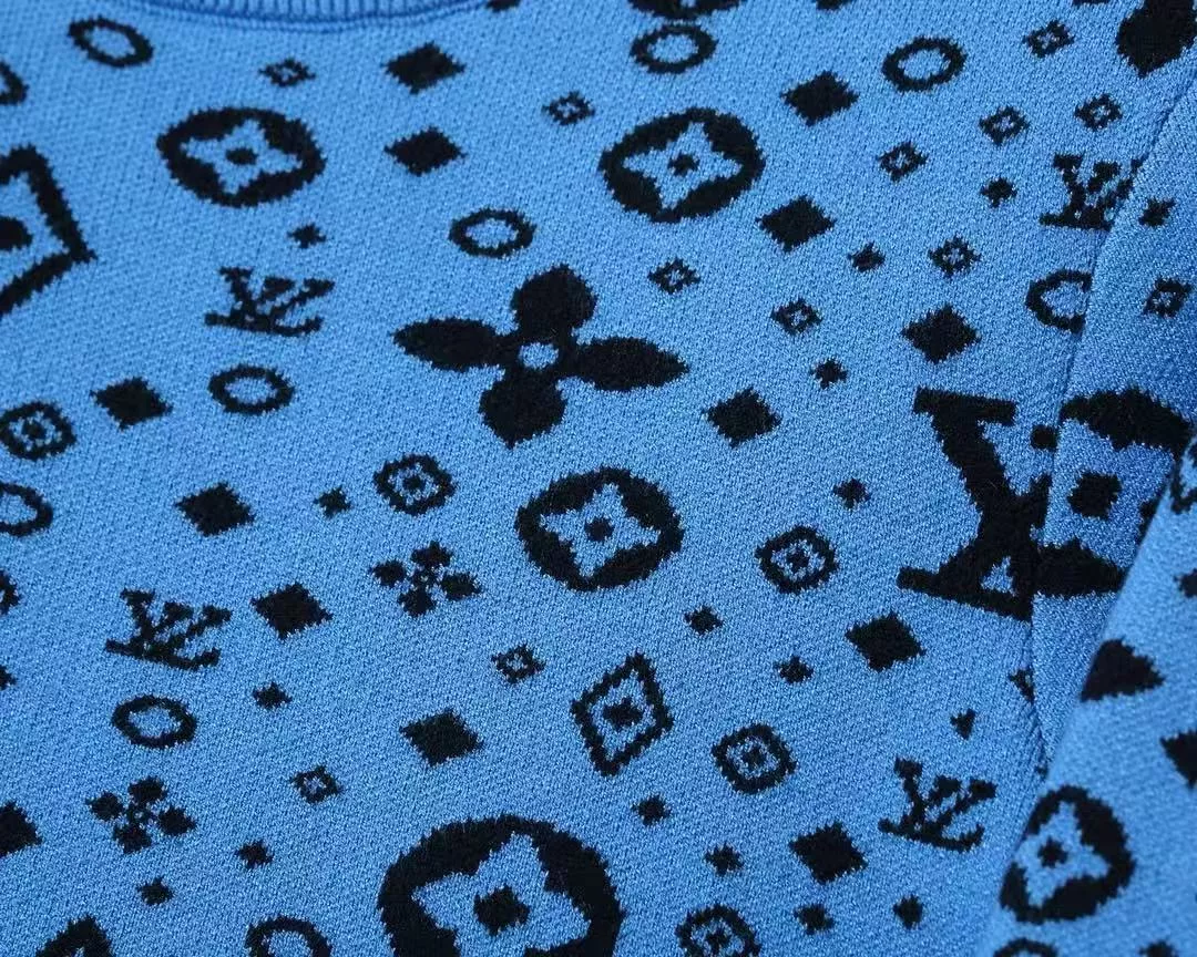 Stylish 7574 Louis Vuitton LV Sweaters Long Sleeved For Men