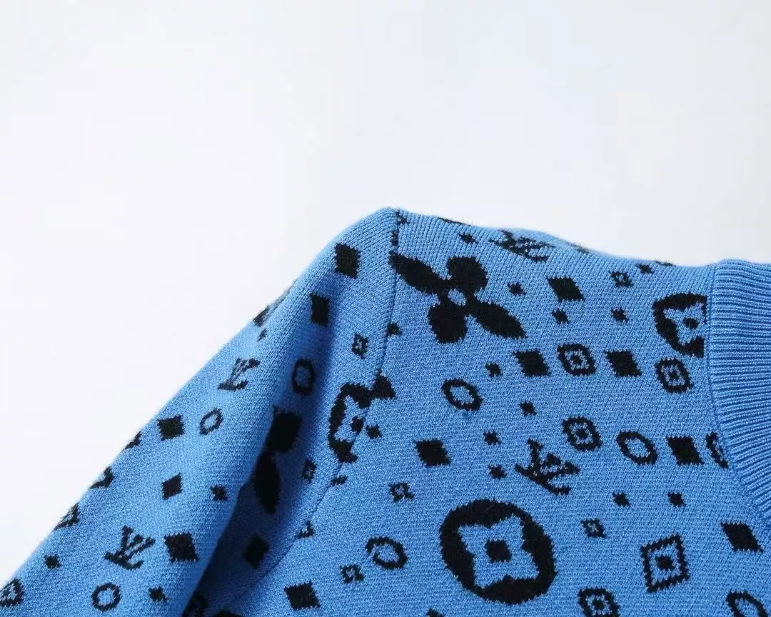 Stylish 7574 Louis Vuitton LV Sweaters Long Sleeved For Men
