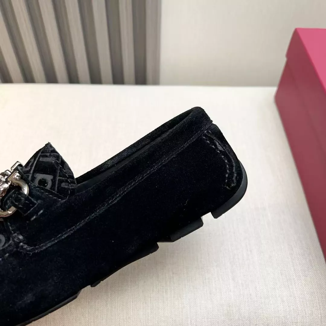 Stylish 7630 Salvatore Ferragamo Leather Shoes For Men