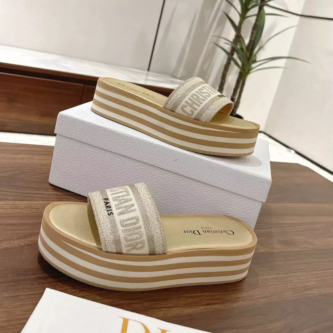 Stylish 7645 Christian Dior Slippers For Women