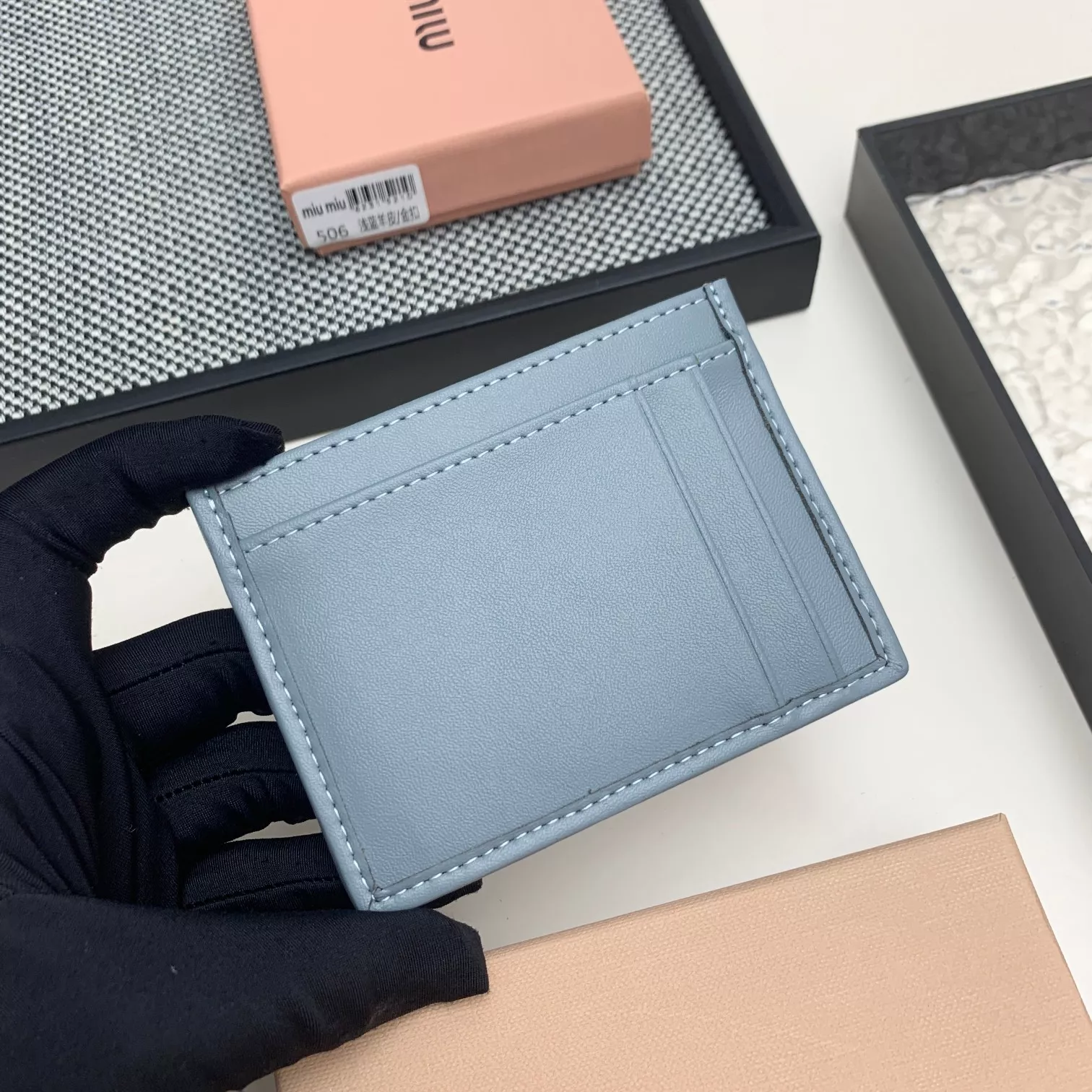 Stylish 7895 MIU MIU Card Case