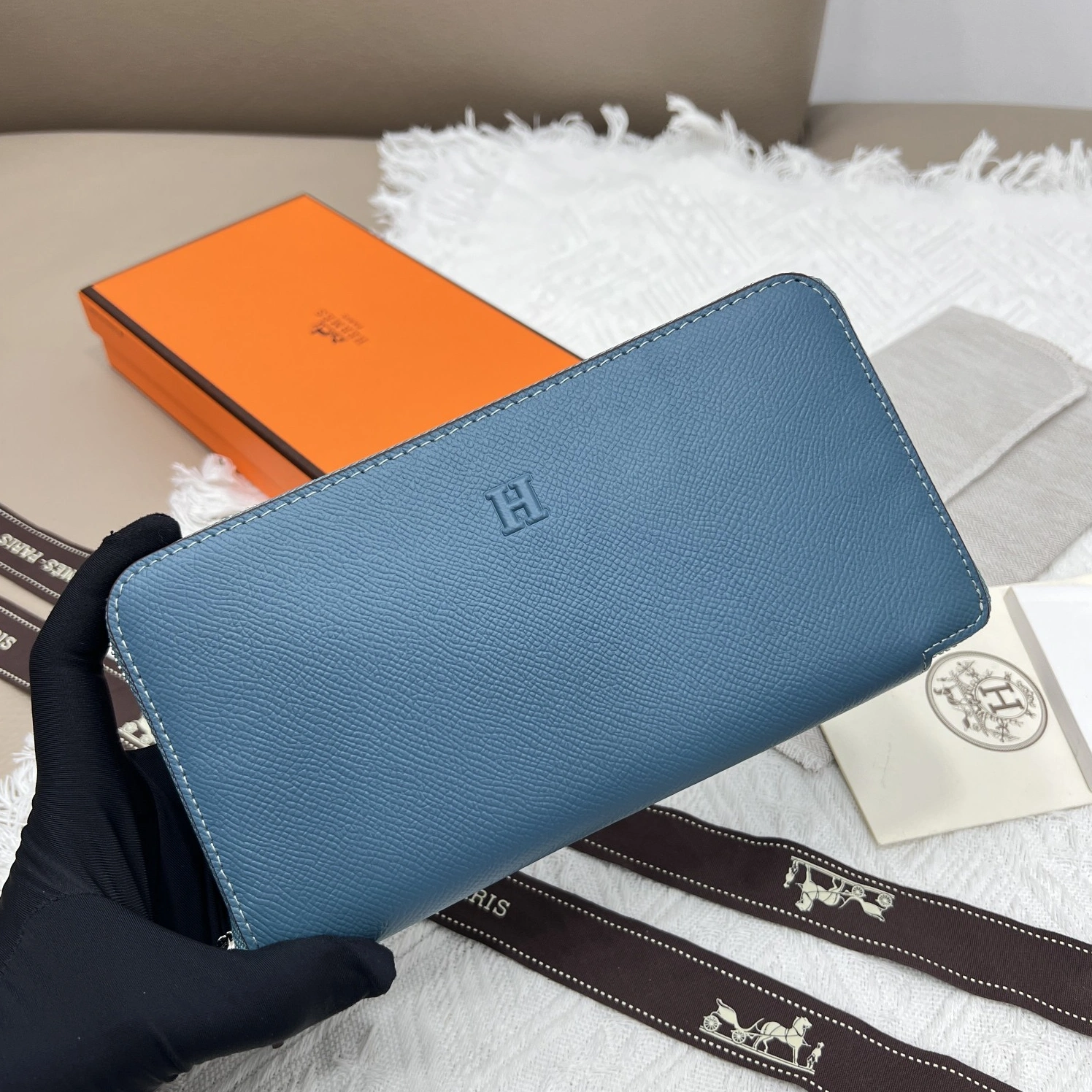 Stylish 7938 Hermes AAA Quality Wallets