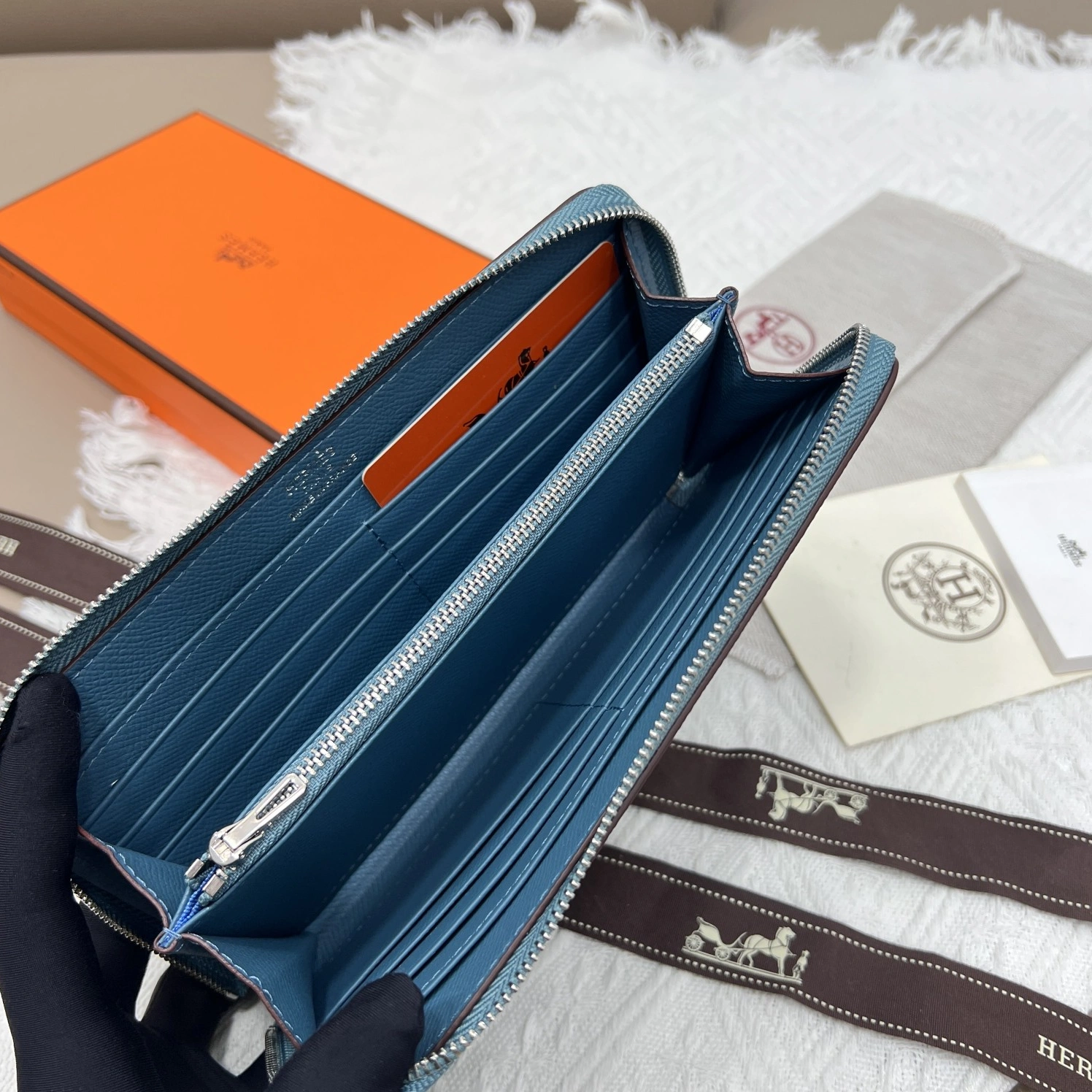 Stylish 7938 Hermes AAA Quality Wallets