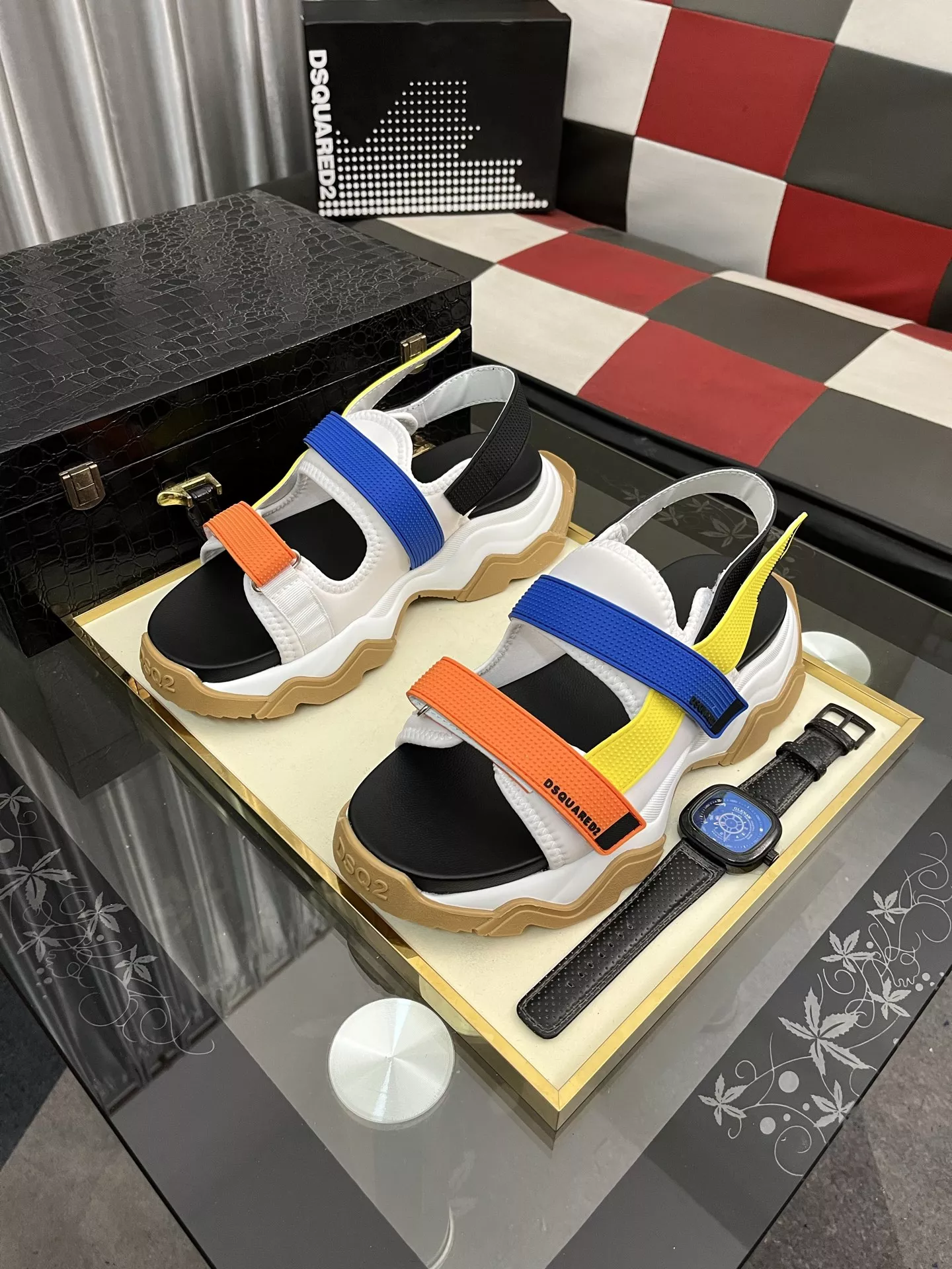 Stylish 8055 Dsquared Sandal For Men