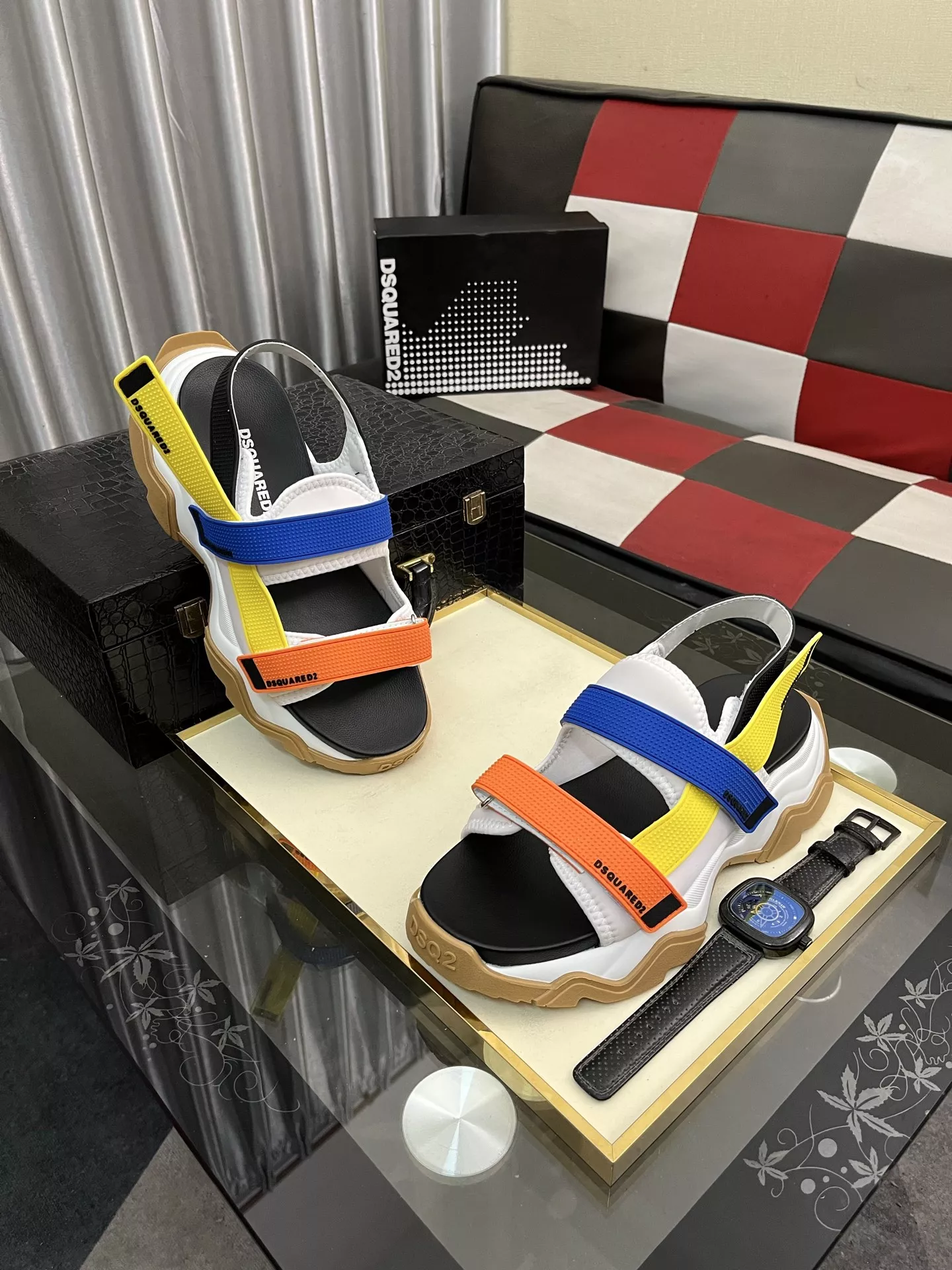 Stylish 8055 Dsquared Sandal For Men