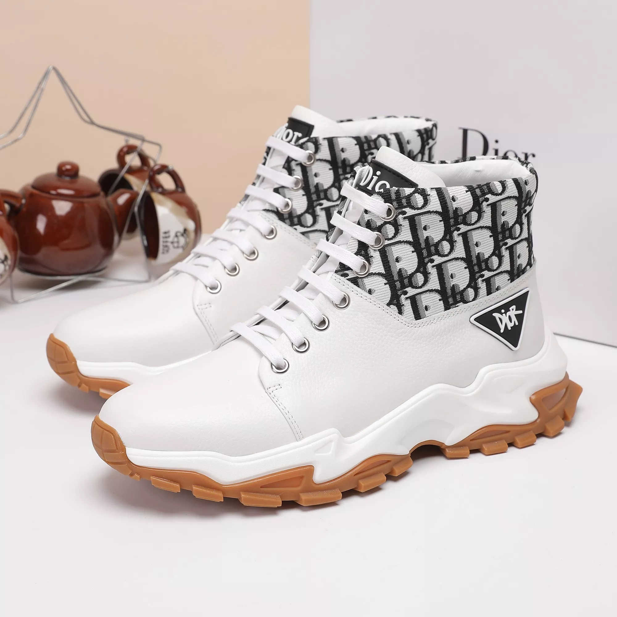 Stylish 8202 Christian Dior High Top Shoes For Women