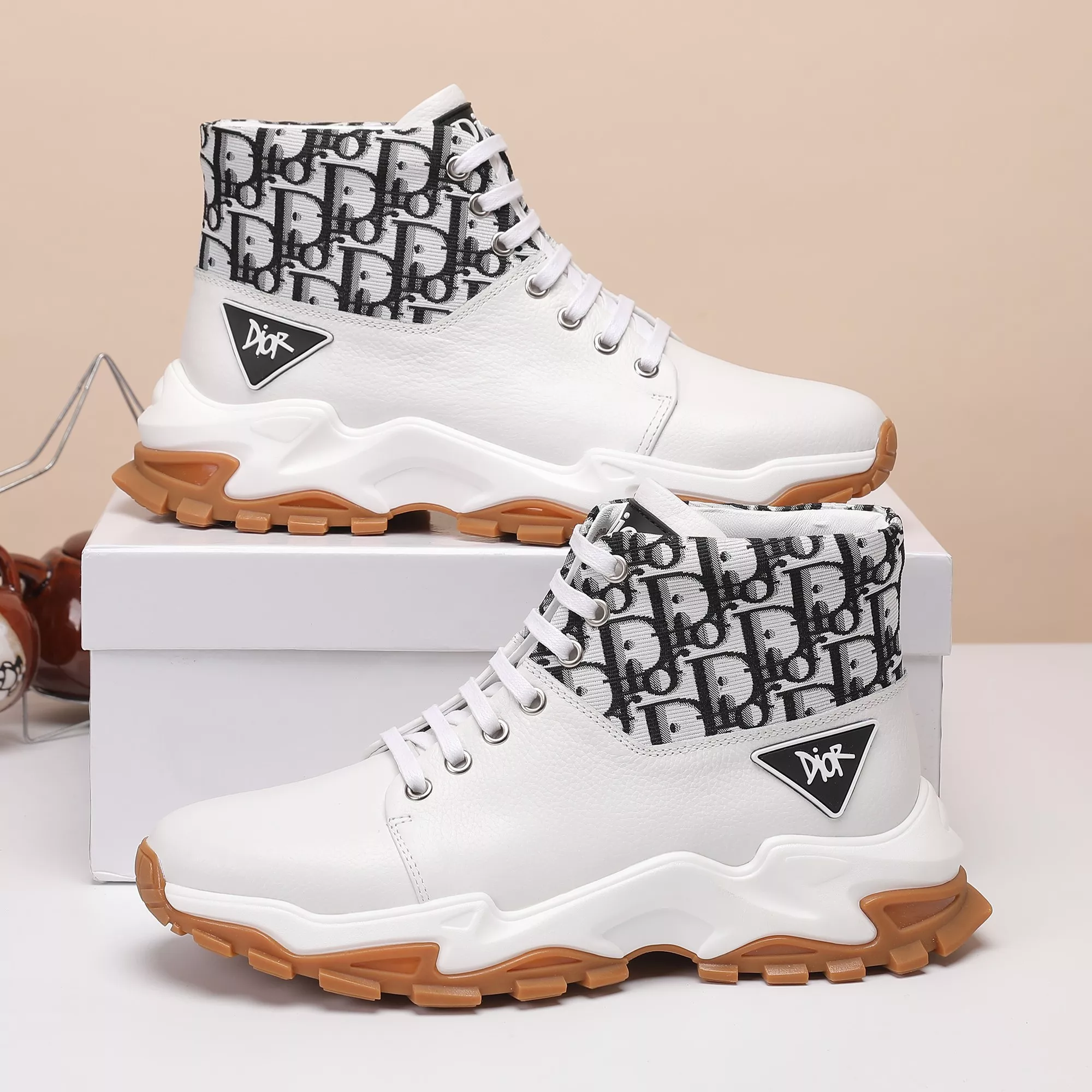 Stylish 8202 Christian Dior High Top Shoes For Women