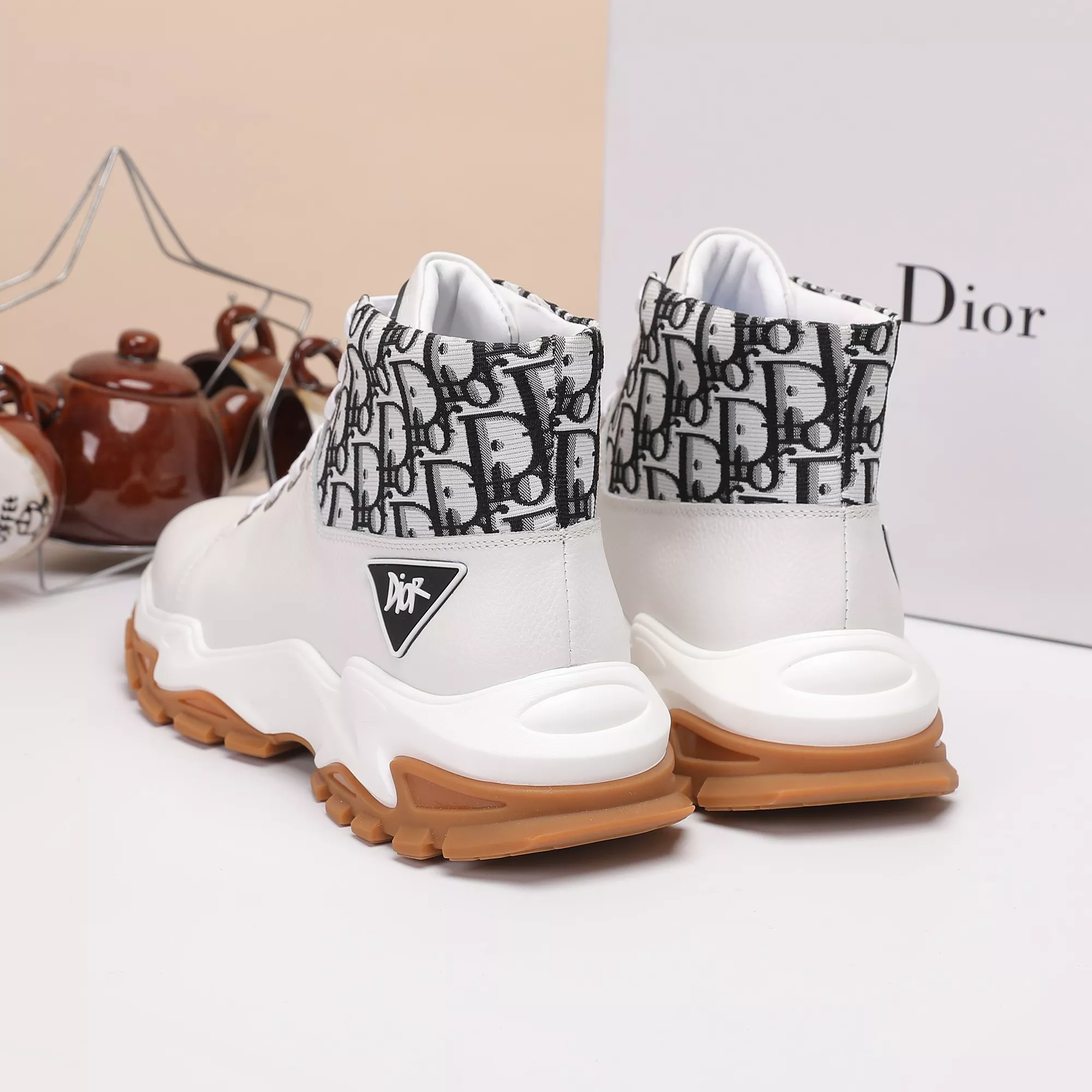 Stylish 8202 Christian Dior High Top Shoes For Women