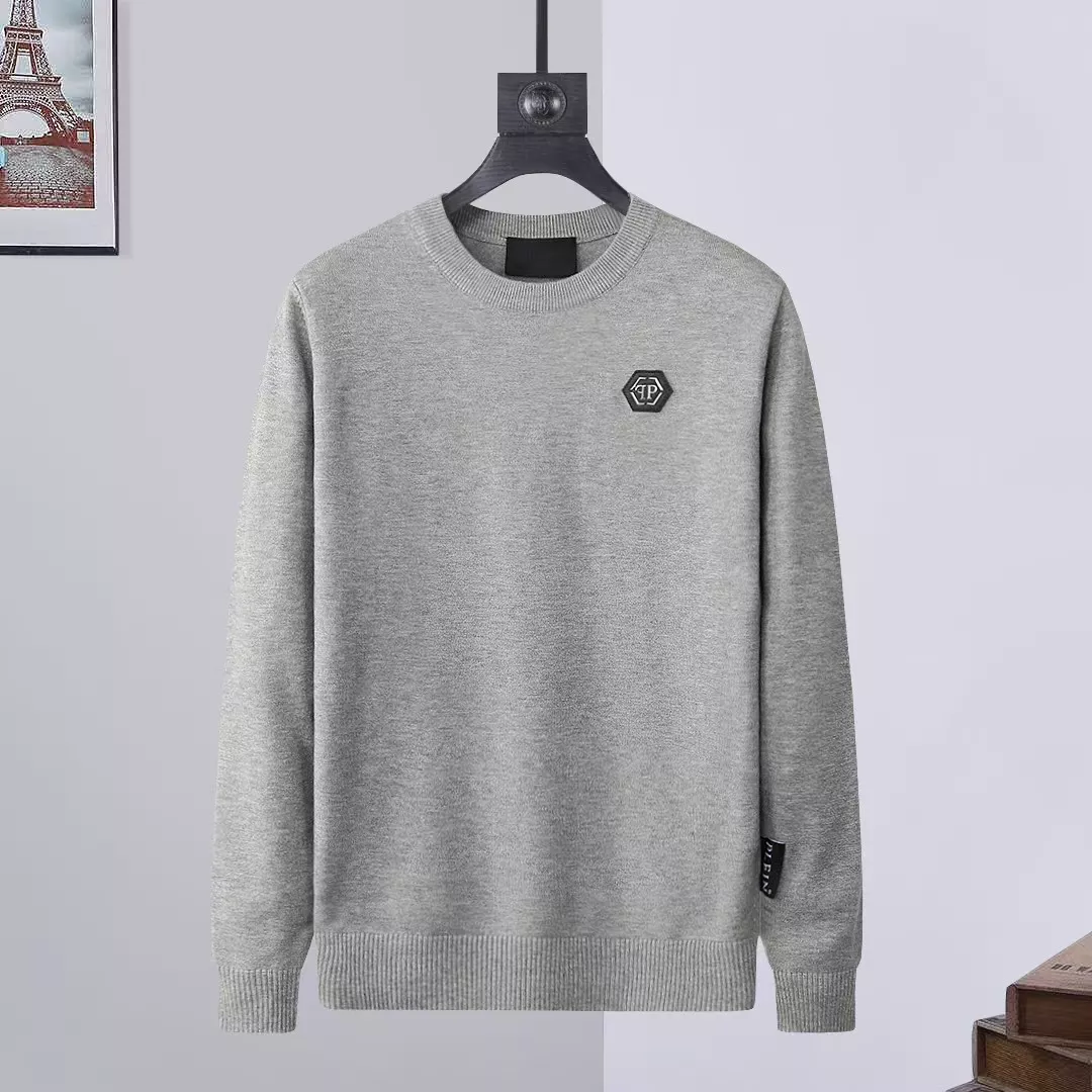 Stylish 8675 Philipp Plein PP Sweaters Long Sleeved For Men