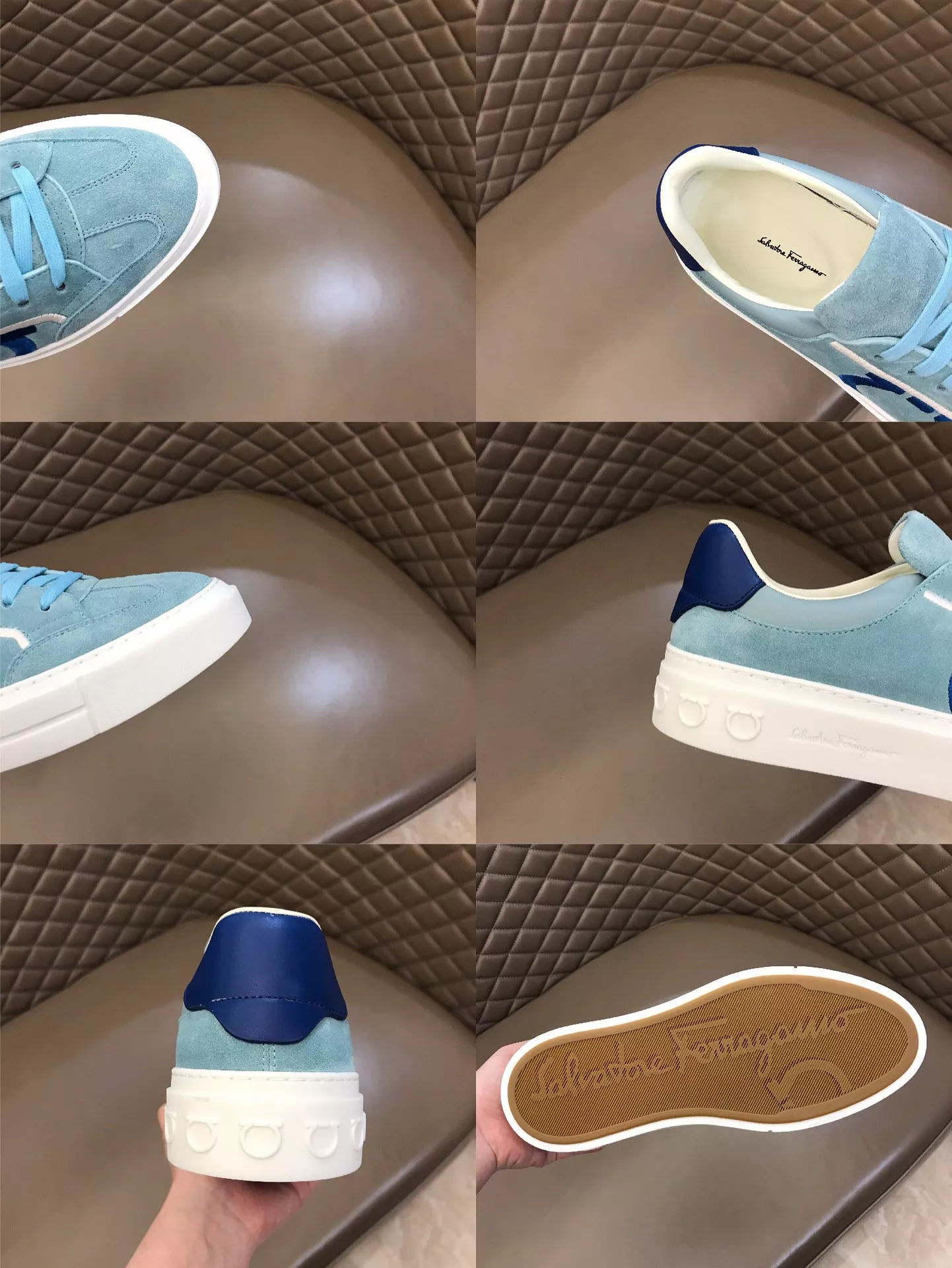 Stylish 8769 Salvatore Ferragamo Casual Shoes For Men
