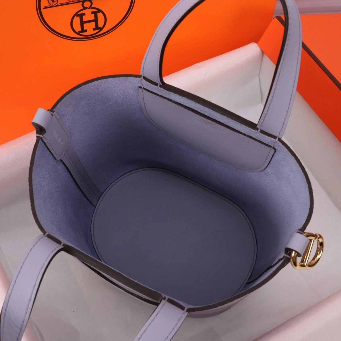 Stylish 8865 Hermes AAA Quality Handbags In Gold For Women