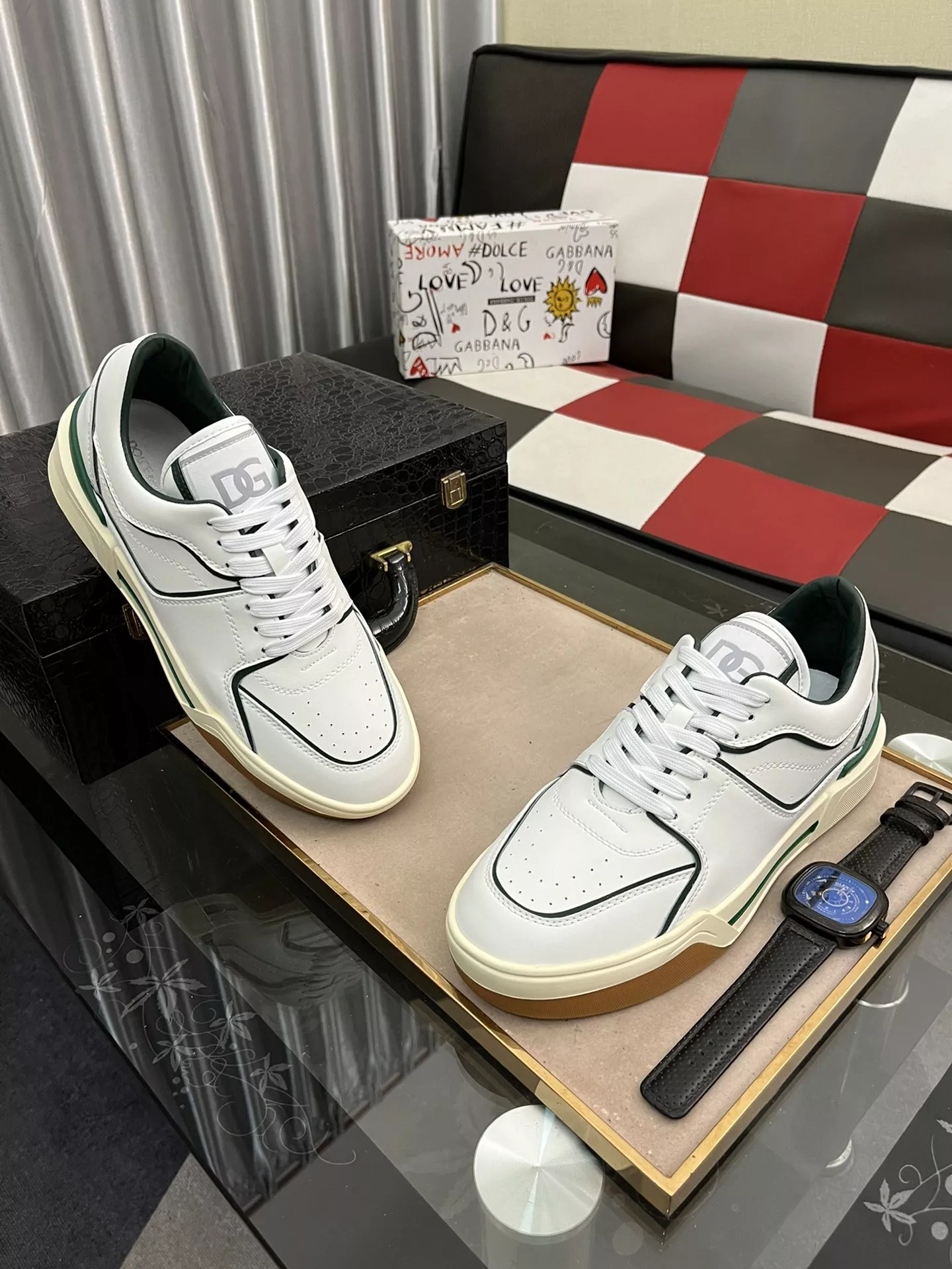 Stylish 8886 Dolce & Gabbana D&G Casual Shoes For Men