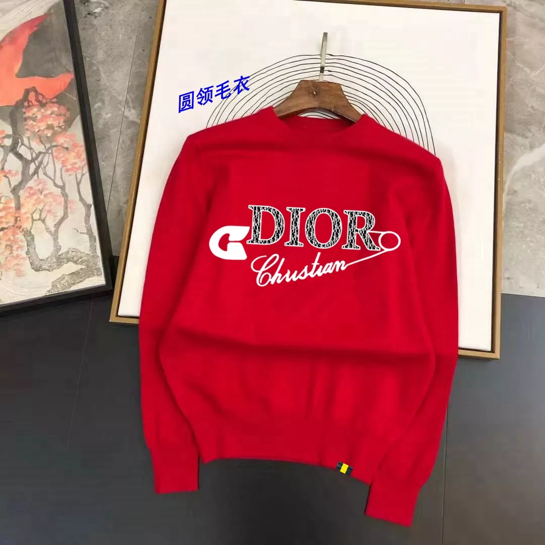 Stylish 8907 Christian Dior Sweaters Long Sleeved For Men