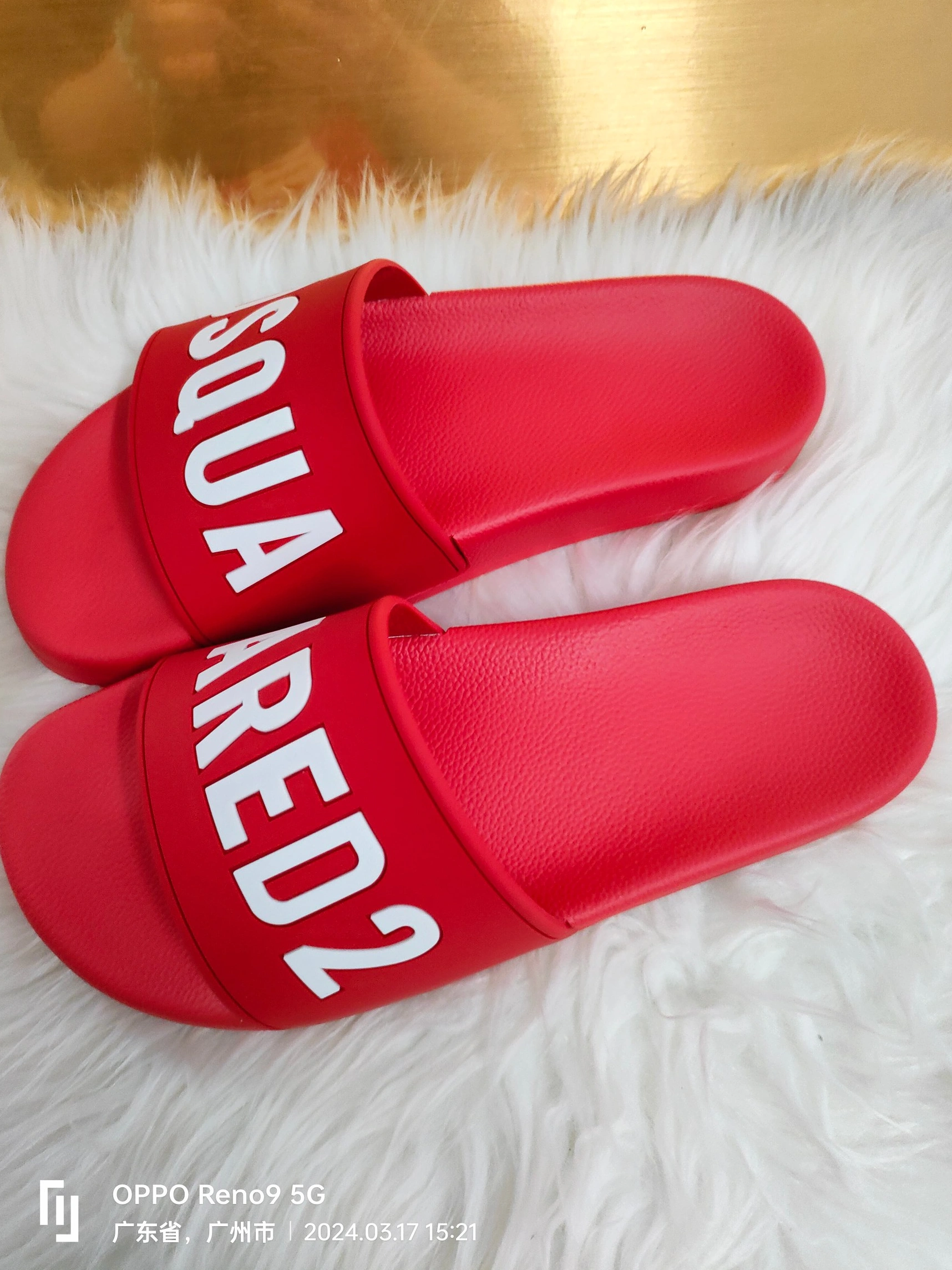 Stylish 8974 Dsquared Slippers For Men