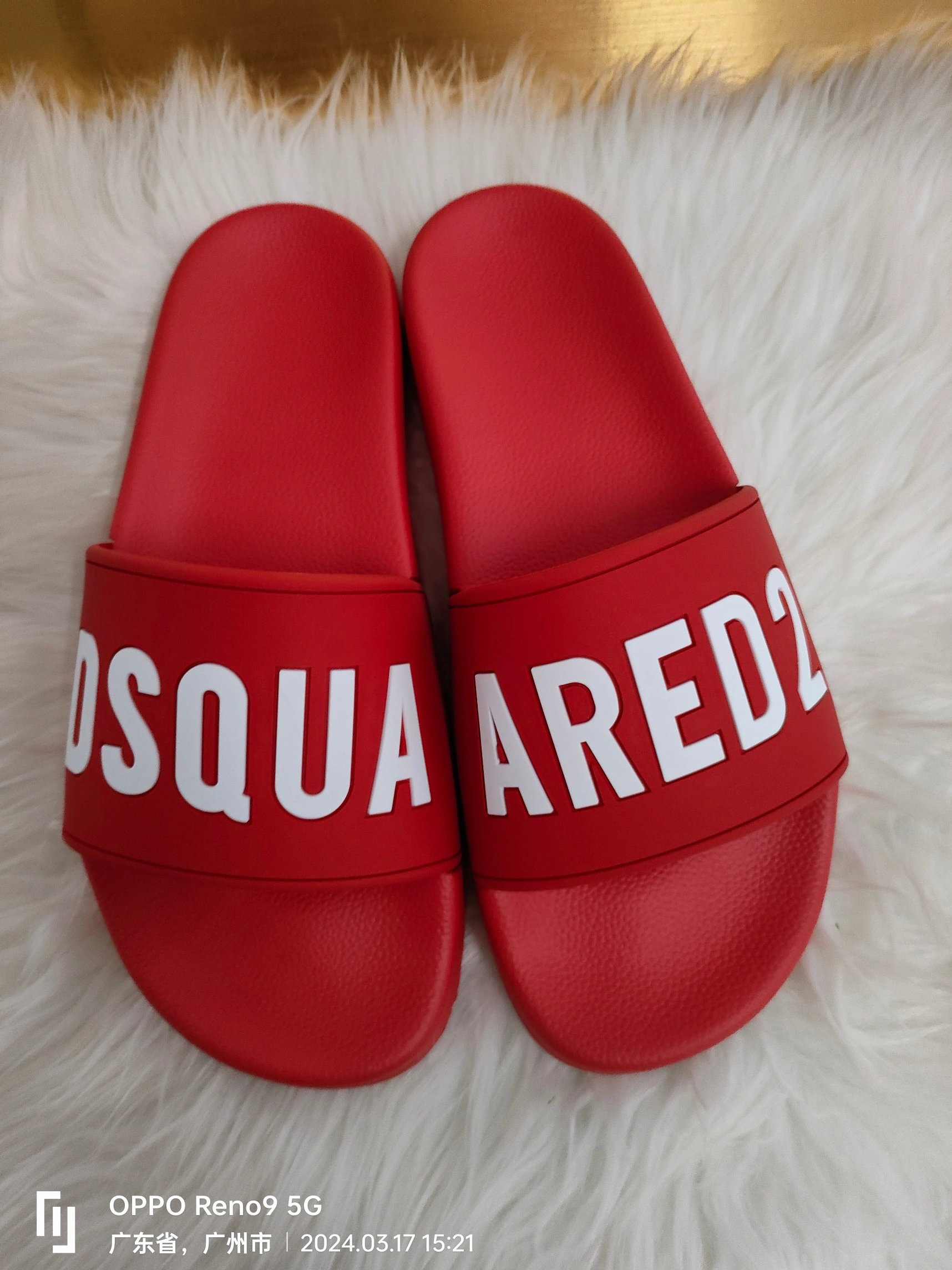 Stylish 8974 Dsquared Slippers For Men
