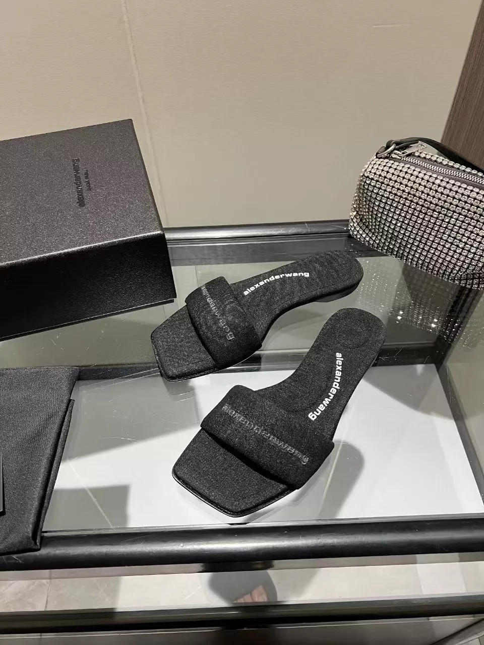 Stylish 9115 Alexander Wang Slippers For Women