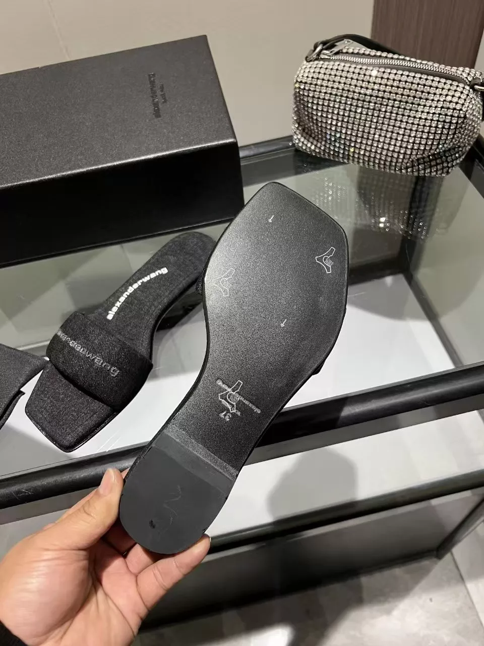Stylish 9115 Alexander Wang Slippers For Women