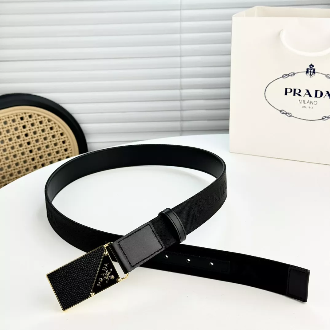 Stylish 9156 Prada AAA Quality Belts In 3.5cm For Men