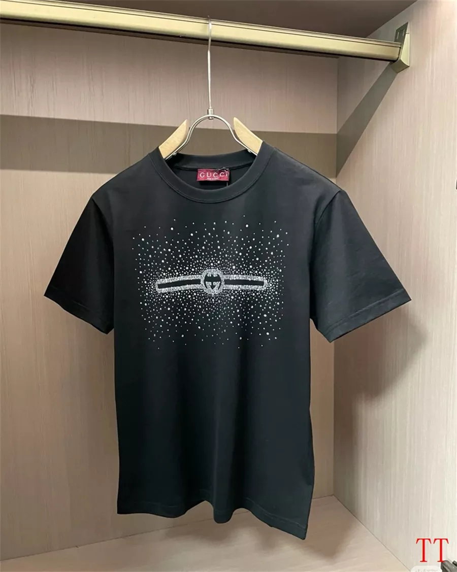 Stylish 9513 Gucci T-Shirts Short Sleeved For Unisex