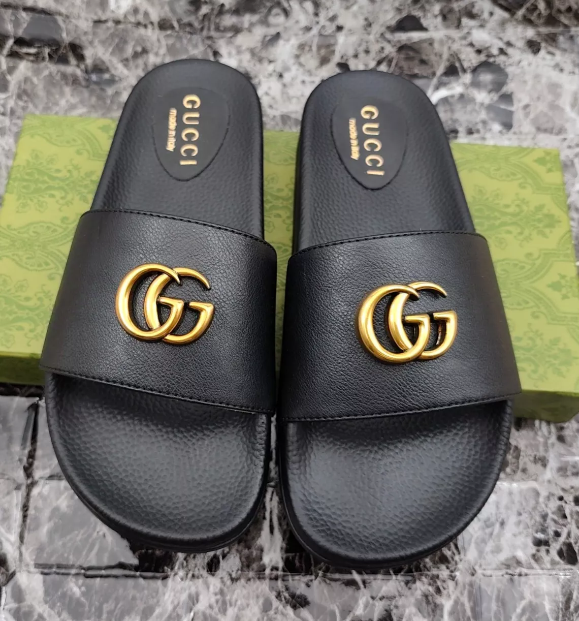 Stylish 9748 Gucci Slippers For Men