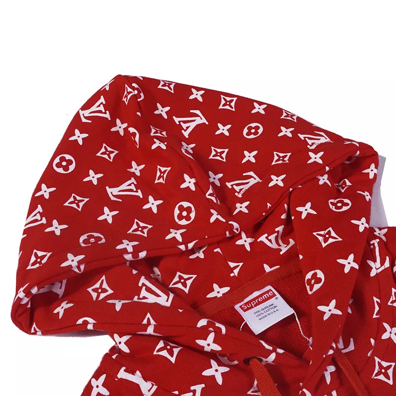 Supreme Hoodies Long Sleeved For Men Flexible 8065