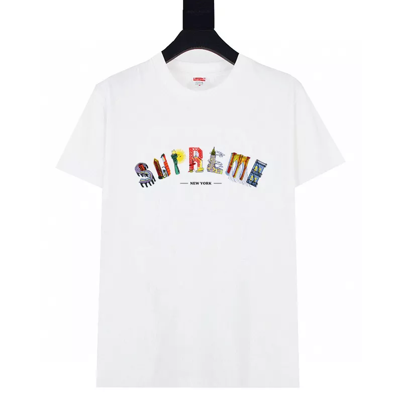 Supreme T-Shirts Short Sleeved For Unisex Lightweight 3014
