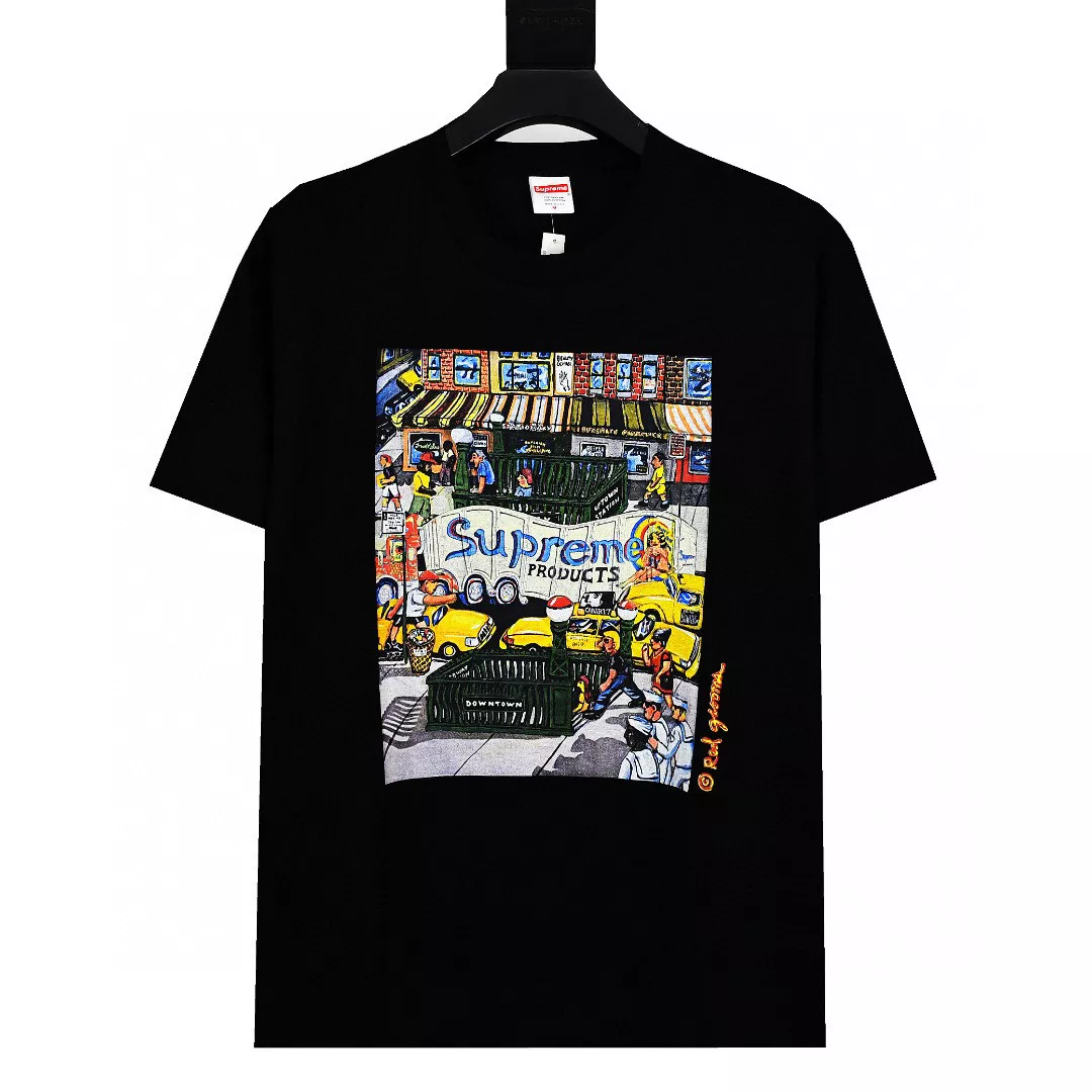 Supreme T-Shirts Short Sleeved For Unisex StreetReady 4886
