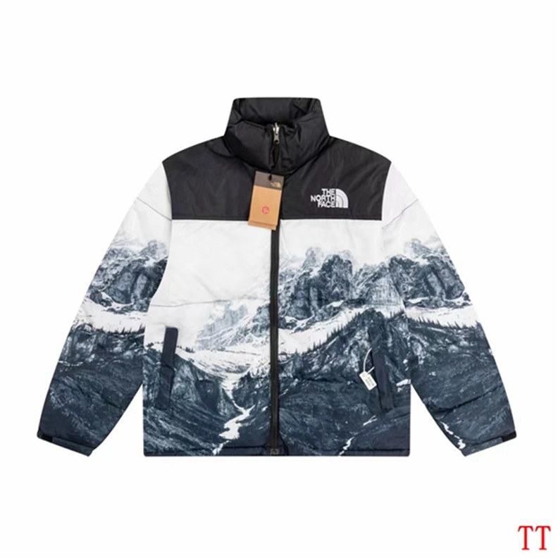 The North Face Down Feather Coat Long Sleeved For Men Classic 2835